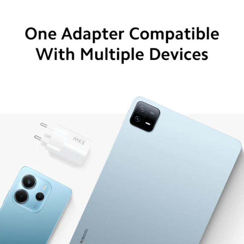 Xiaomi 33W Nano Power Adapter(USB-C) (Six Months Brand Warranty)