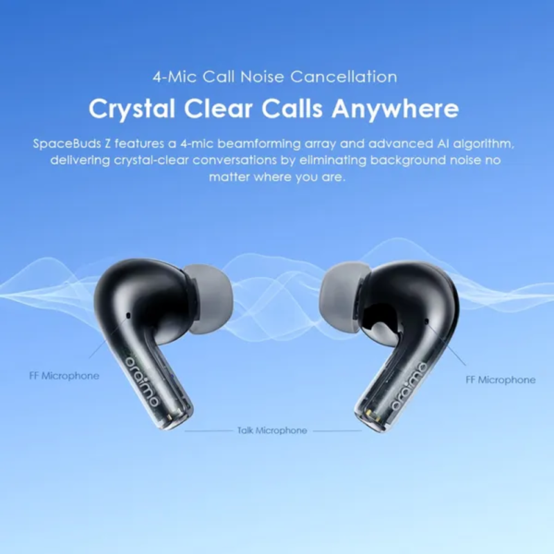 Oraimo SpaceBuds Z ANC True Wireless Earbuds with Spatial Audio (OTW-625)