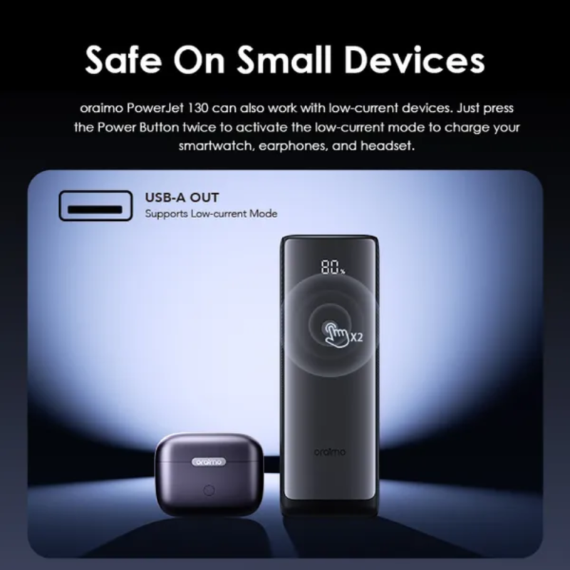 Oraimo PowerJet 130 27600mAh 130W PowerBank (OPB-727SQ)