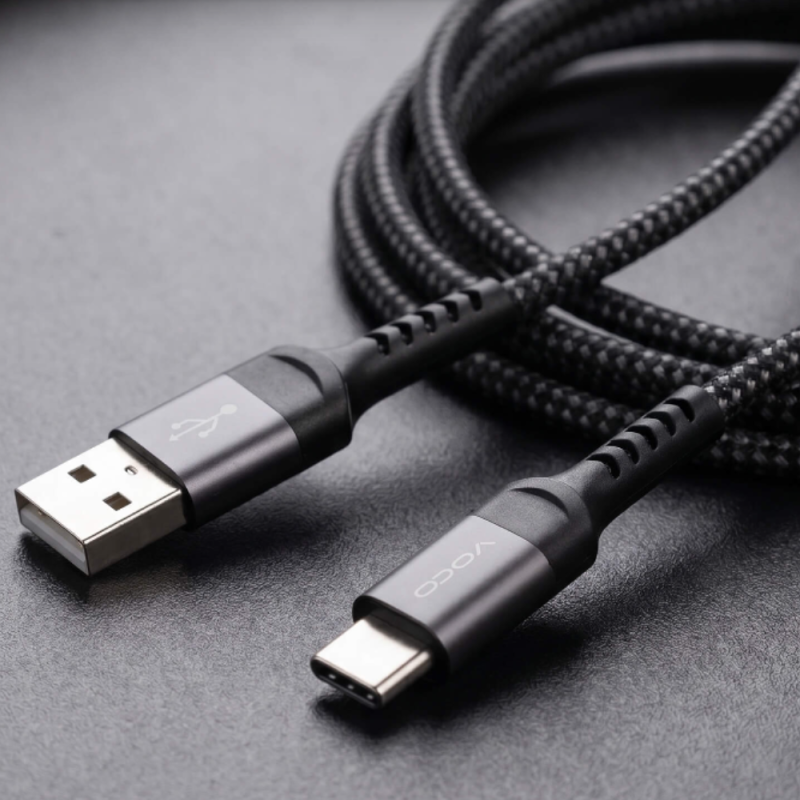 VOCO V-LINK DURABLE (L-01ac) Type-A to Type-C Charging Cable
