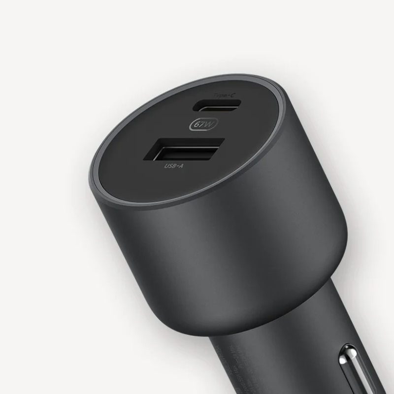Xiaomi 67W Car Charger USB-A to Type-C Black (CC07ZM)