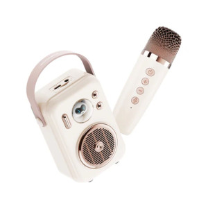 SOUNDPEATS KARAOKE SPEAKER + MIC WITH COLORFUL LIGHTS