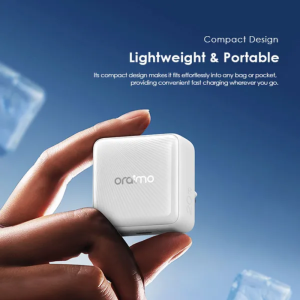 Oraimo PowerCube 20 Chic 20W GaN Wall Charger Kit with Type-C to Type-C Cable (OCW-5201E-CC54)