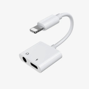 Joyroom Lightning to 3.5mm+Lightning Audio Converter  (S-Y105)