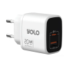 Yolo 20W PD 3.0 & QC GaN Fast Charger (Y-202)