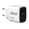 Yolo 35W PD 3.0 & QC GaN Fast Charger (Y-351)