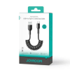 Joyroom Coiled Fast Charging Data Cable (Type-C to Type-C) 1.5m Black ‚Äì S-A43