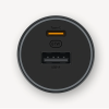Xiaomi 67W Car Charger USB-A to Type-C Black (CC07ZM)
