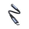 Joyroom SY-C01 Audio-Transfer Series Audio Adapter (Type-C to 3.5mm)-Black