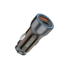 Yolo Dual Port USB-A + Type-C Car Charger Black‚Äì Y-521